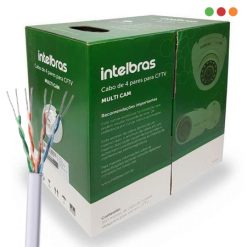 Cable UTP Cat 5e INTERIOR / Blanco / CCA / 305 mts / MC8CBR | INTELBRAS
