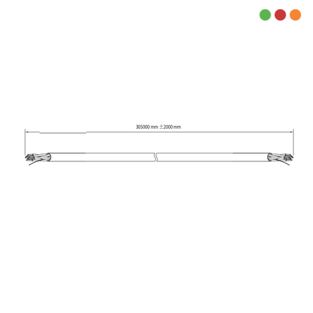 Cable UTP Cat 5e INTERIOR / CCA / 100 mts / DH-PFM922I-5EUN-C-100 - Dahua - Imagen 3