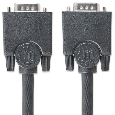 Cable VGA macho/macho 4,5 mts Blindado Manhattan - Imagen 2