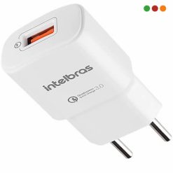 Cargador 220v a USB H - Quick Charg EC 1 | Blanco - INTELBRAS