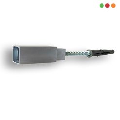 Cerca Electrica | Accesorio | Fijacion de Aluminio para Muro - IGECAST