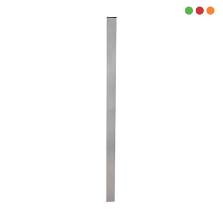 Cerca Electrica | Asta TUBULAR 25mm | 12 Solo Asta | 95cm | Recta - IGECAST - Imagen 2