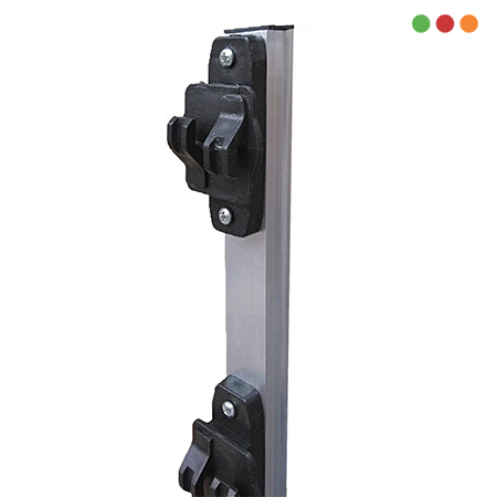 Cerca Electrica | Asta TUBULAR 25mm | 6 aisladores W | 95cm | Recta - IGECAST - Imagen 2