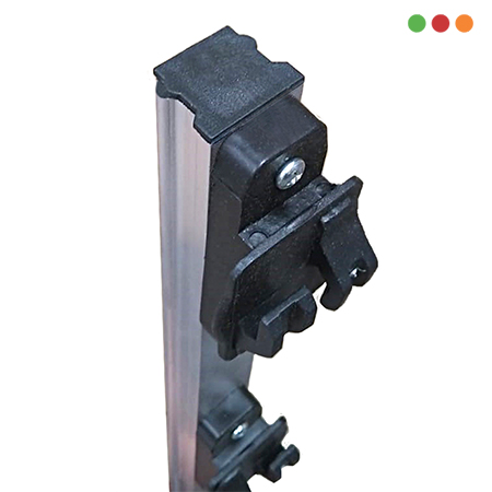 Cerca Electrica | Asta TUBULAR 25mm | 6 aisladores W | 95cm | Recta - IGECAST - Imagen 3