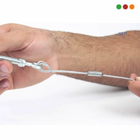 Cerca Electrica | Clip Apreta Cable para linga 1,2mm - Imagen 2
