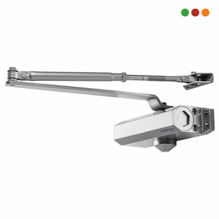 Cerraduras - Brazo Cierra Puertas Hidra | 65 kg | MH 103 A GRIS | INTELBRAS - Imagen 2