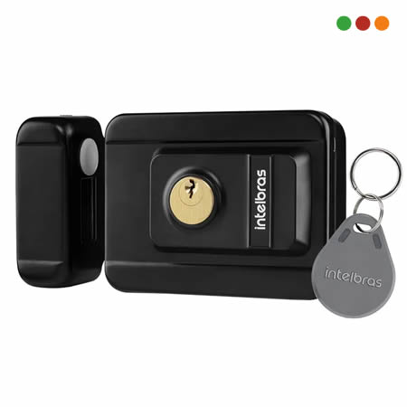 Cerraduras | Cerradura Electrica Cilindro FX3000 RFID MF | Incl 7 TAG- INTELBRAS