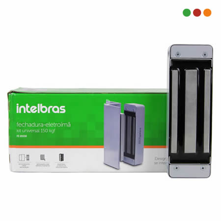 Cerraduras - Cerrojo Electromagnetico 150Kg | FE 20150 | C/Sensor - INTELBRAS - Imagen 2