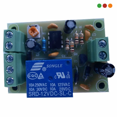 Cerraduras - Relay / Rele 12v Temporizado con pulso de disparo NC/NO | OEM - Imagen 3