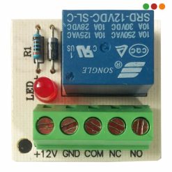 Cerraduras - Relay / Rele 12v con Bornera