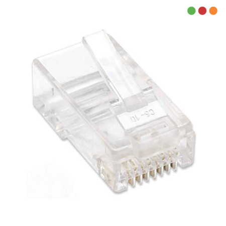 Conector / Ficha RJ45 Cat 5e Frasco x100 | Intellinet - Imagen 3