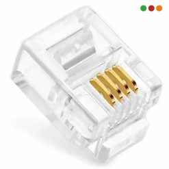 Conector / Ficha RJ9/ Pack x 100 | Anbyte