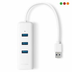 Conversor USB 3.0 a Red 10/100/1000 Gigabit + Hub USB 3.0 | UE330 | TP-LINK