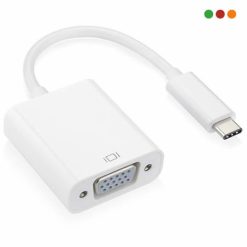 Conversor USB C macho a VGA hembra | Anbyte