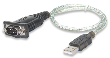 Conversor USB a Serie (Blister) Manhattan