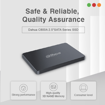 Disco Solido SSD | 256 GB, 2.5" | Ultra slim. Sata III | SSD-C800AS256G - DAHUA - Imagen 2