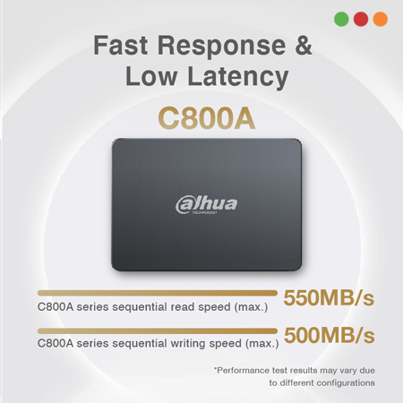 Disco Solido SSD | 256 GB, 2.5" | Ultra slim. Sata III | SSD-C800AS256G - DAHUA - Imagen 3