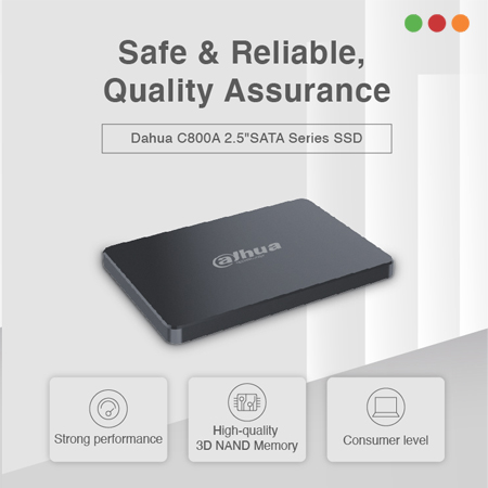 Disco Solido SSD | 512 GB, 2.5" | Ultra slim. Sata III | SSD-C800AS512G - DAHUA - Imagen 2
