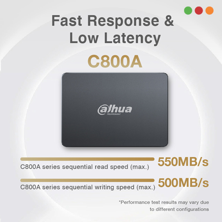 Disco Solido SSD | 512 GB, 2.5" | Ultra slim. Sata III | SSD-C800AS512G - DAHUA - Imagen 3