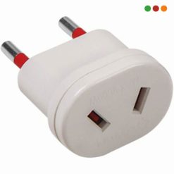 Electricidad | Adaptador NEMA (Argentino) a 2enL (Sin Tierra) | BLANCA - VIVION