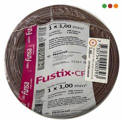 Electricidad | Cable 1 mm / Bobina 100 mts / Marron