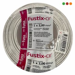 Electricidad | Cable 2 mm / Bobina 100 mts / Blanco