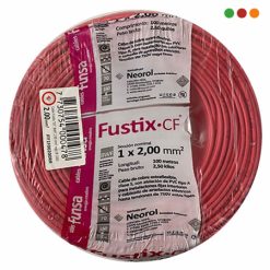 Electricidad | Cable 2 mm / Bobina 100 mts / Rojo