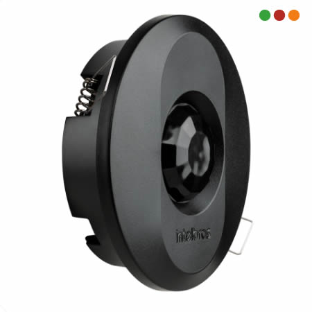 Electricidad | Sensor de Movimiento | Techo/Embutir | ESPi 360 Negro | Intelbras - Imagen 3