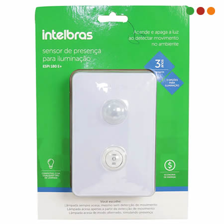 Electricidad | Sensor de Movimiento | p/Caja Reg LLAVE | ESPi 180 E+ | Intelbras - Imagen 4