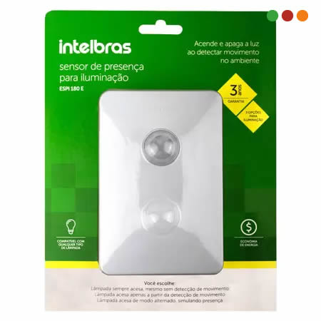Electricidad | Sensor de Movimiento | p/Caja Reg. | ESPi 180 E | Intelbras - Imagen 3