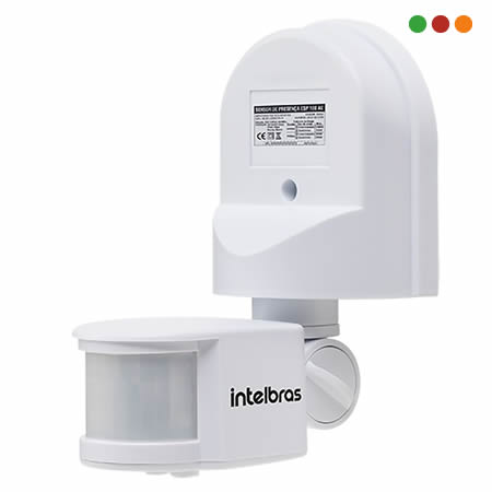 Electricidad | Sensor de Movmiento | Pared | ESP 180 AE | Intelbras