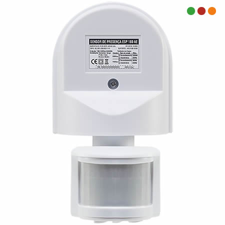 Electricidad | Sensor de Movmiento | Pared | ESP 180 AE | Intelbras - Imagen 2