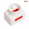 Electricidad | Toma exterior Schuko 1 x Schuko + 2 x 3enL - BANCO | VIVION