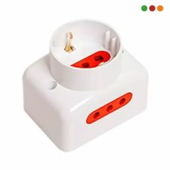 Electricidad | Toma exterior Schuko 1 x Schuko + 2 x 3enL - BANCO | VIVION