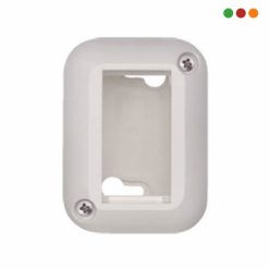Electricidad | Caja exterior para 1 modulo / Presta / Blanco | Vivion