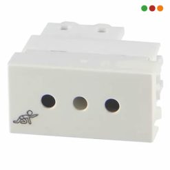 Electricidad | Modulo 3 en Linea / Presta / Blanco | Vivion