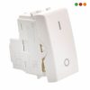 Electricidad | Modulo Interruptor Bipolar 10A / Presta / Blanco | Vivion