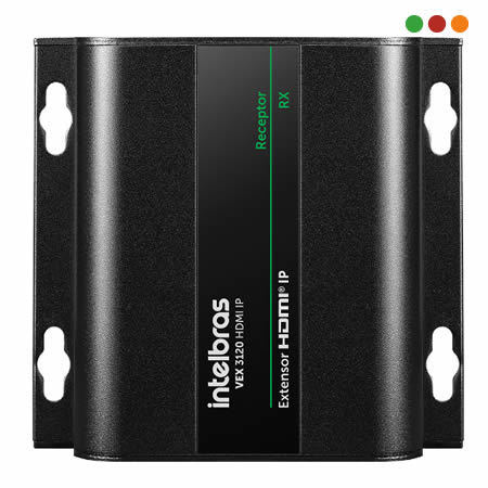 Extensor HDMI IP por UTP | VEX 3120 HDMI IP RX / RECEPTOR / 120 Mts.| INTELBRAS - Imagen 2