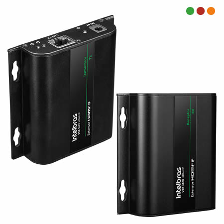 Extensor HDMI IP por UTP | VEX 3120 HDMI IP kit | INTELBRAS