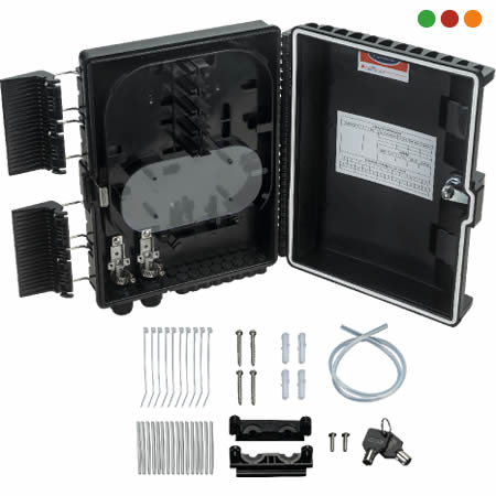 FIBRA - Caja de Term.Aérea c/Splitter 1x16 SC/APC - XFCT 1616 | INTELBRAS - Imagen 3