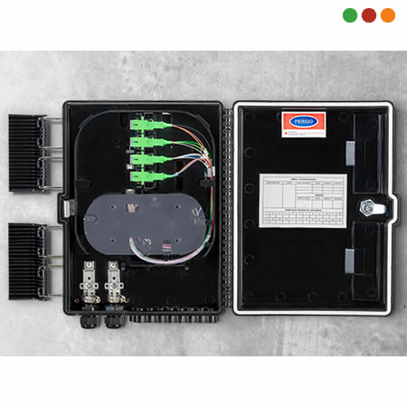 FIBRA - Caja de Term.Aérea c/Splitter 1x16 SC/APC - XFCT 1616 | INTELBRAS - Imagen 4