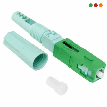 FIBRA - Conector de campo CLICK XFF 2C VERDE | Pack x 10 pcs - INTELBRAS - Imagen 2