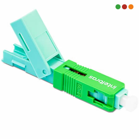 FIBRA - Conector de campo CLICK XFF 2C VERDE | Pack x 10 pcs - INTELBRAS - Imagen 4