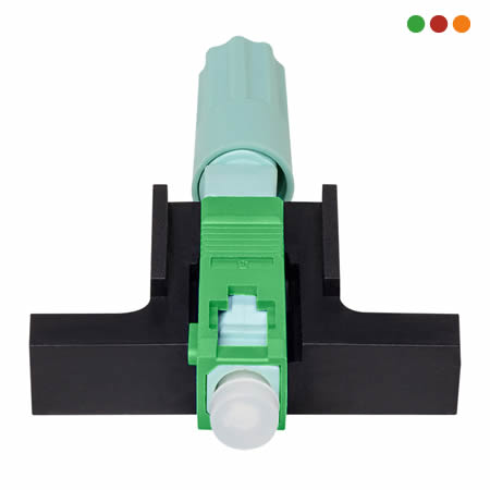 FIBRA - Conector de campo SC/APC XFF2 para fibra optica | Pack x 10 | INTELBRAS