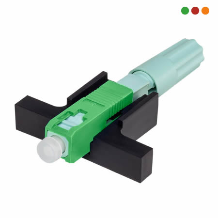 FIBRA - Conector de campo SC/APC XFF2 para fibra optica | Pack x 10 | INTELBRAS - Imagen 2