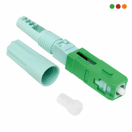 FIBRA - Conector de campo SC/APC XFF2 para fibra optica | Pack x 10 | INTELBRAS - Imagen 3