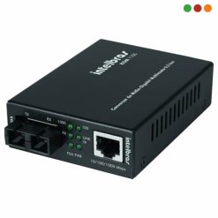 FIBRA - Conversor Midia GIGA MULTIMODO 550M - KGM 1105 - INTELBRAS