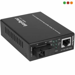 FIBRA - Conversor Midia GIGA WDM Monomodo 20 KM - KGSD 1120 B - INTELBRAS