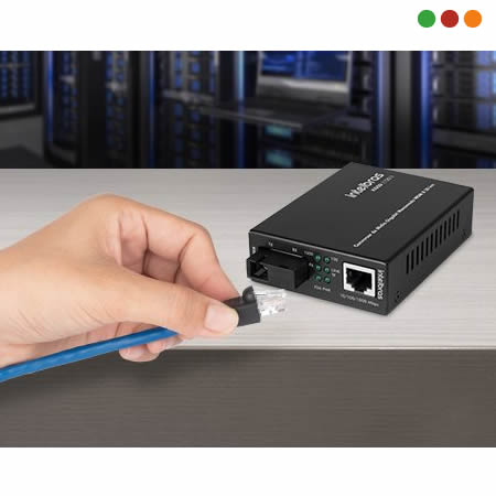 FIBRA - Conversor Midia GIGA WDM Monomodo 20 KM - KGSD 1120 B - INTELBRAS - Imagen 3
