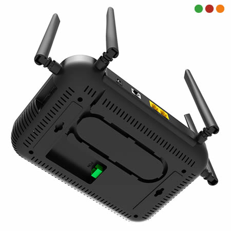 FIBRA - MODEM OPTICO PON LAN 2P FXS 1P WI-FI AC WIFIBER 121 AC - INTELBRAS - Imagen 4